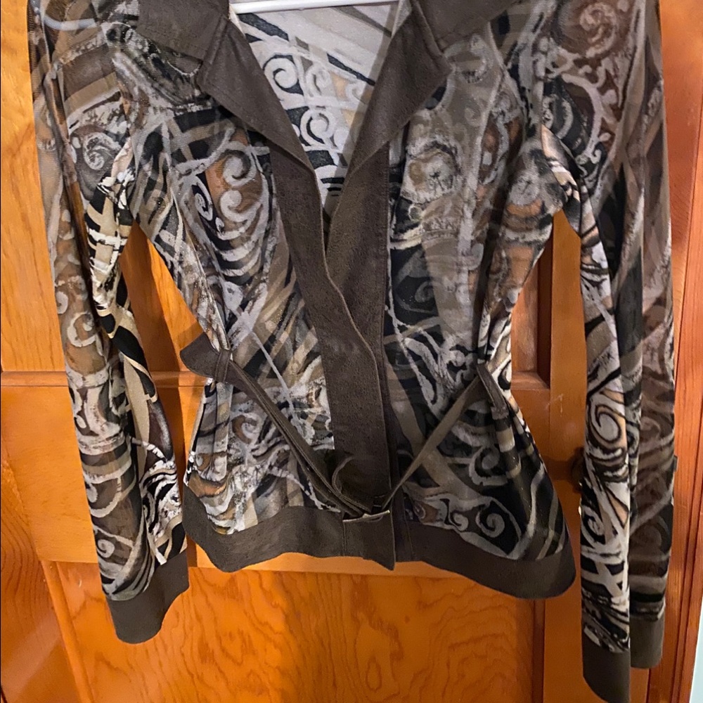 ANAC designed by Kimi size S, semi sheer jacket